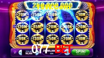 Slots com jackpots e giros grátis na 077 Bet