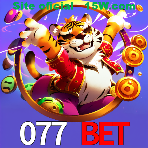 Imagem promocional da 077 Bet mostrando a plataforma e suas vantagens